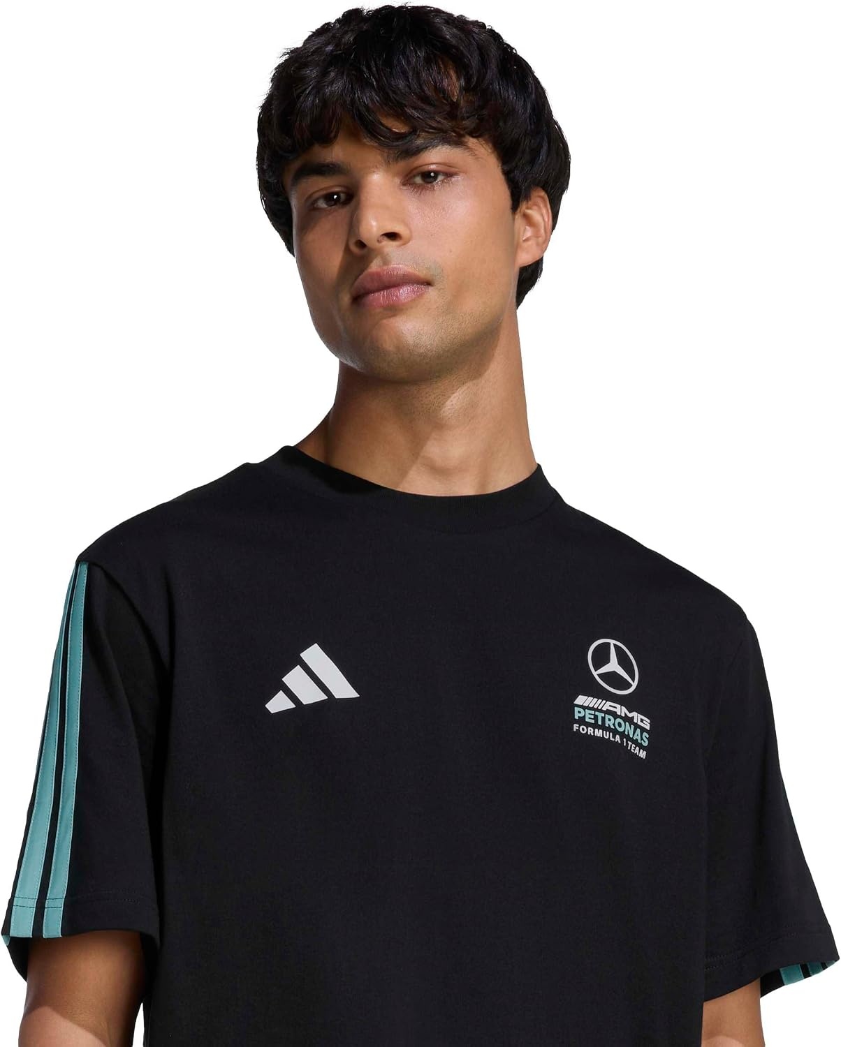 image:imageadidas Formula 1 Mens Mercedes Amg Petronas Formula One Team TShirtBlackSemi Mint Rush