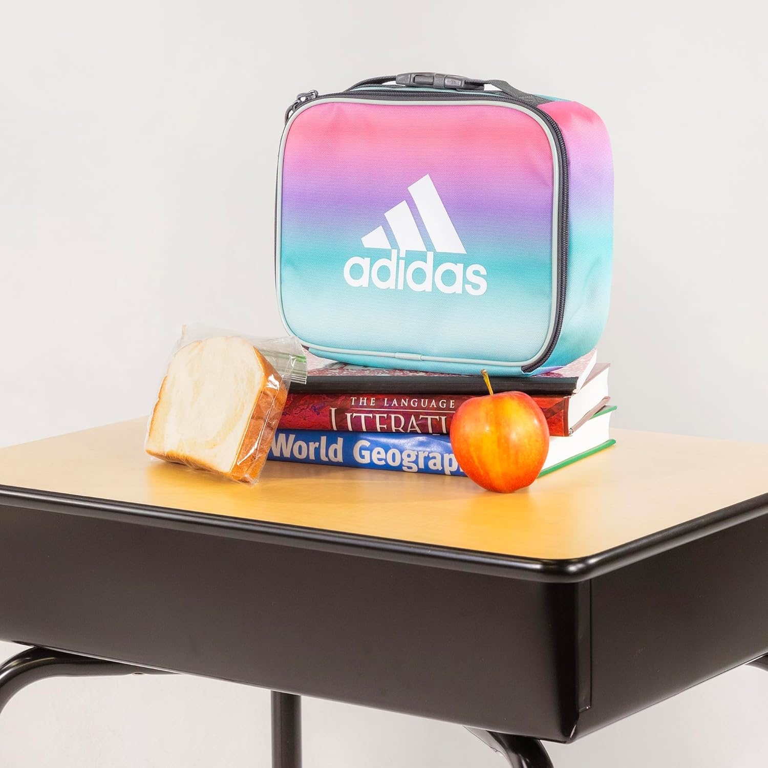 image:imageadidas Foundation Insulated Lunch Bag for men and womenNomad Camo GreySolar GoldSolar Red