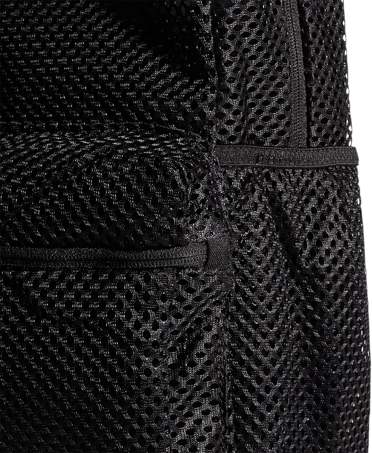 image:imageadidas Hermosa Mesh SeeThrough Backpack Festival Concert Stadium Beach Bag 29LBlackWhite2