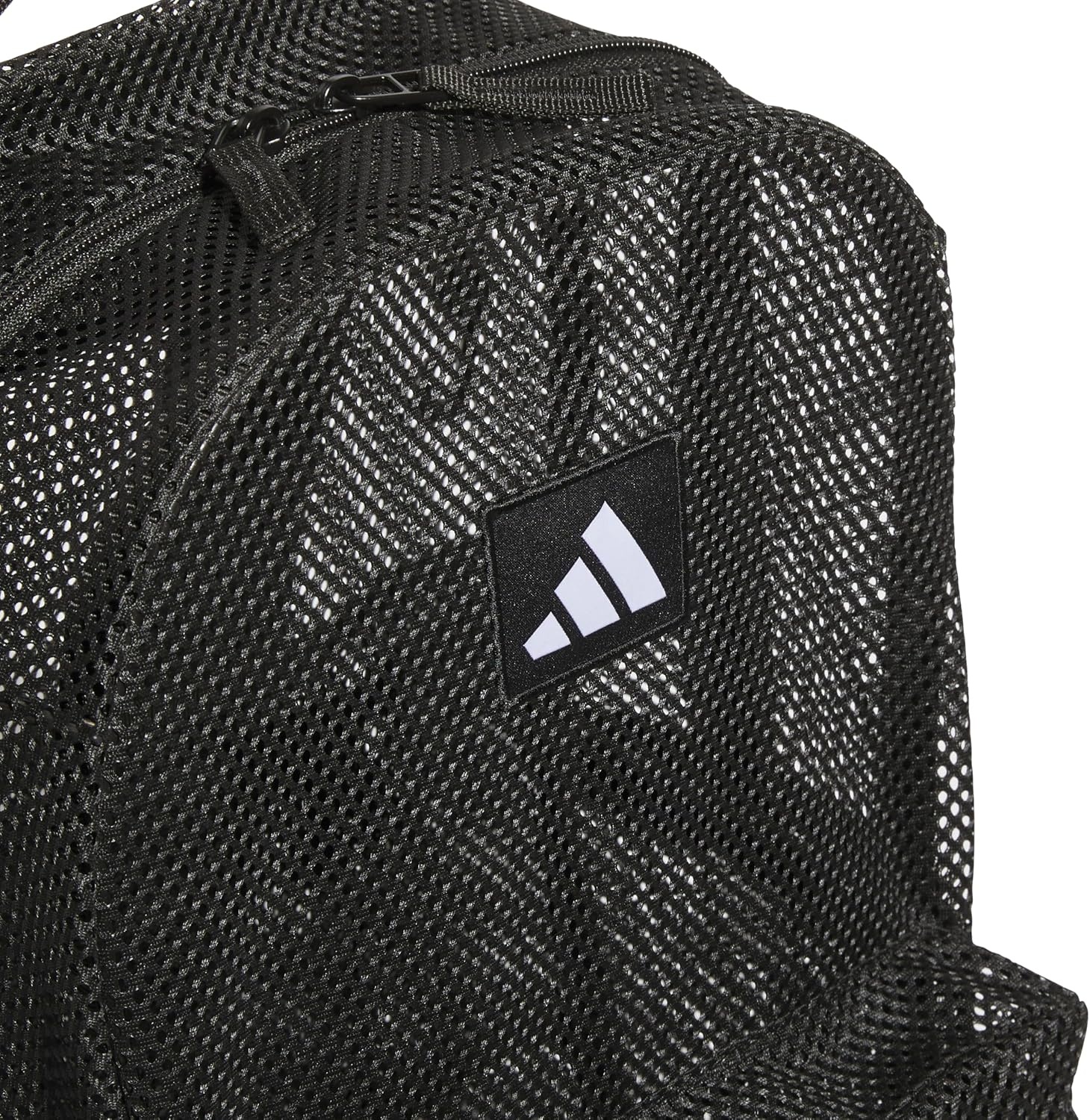 image:imageadidas Hermosa Mesh SeeThrough Backpack Festival Concert Stadium Beach Bag 29LBlackWhite3