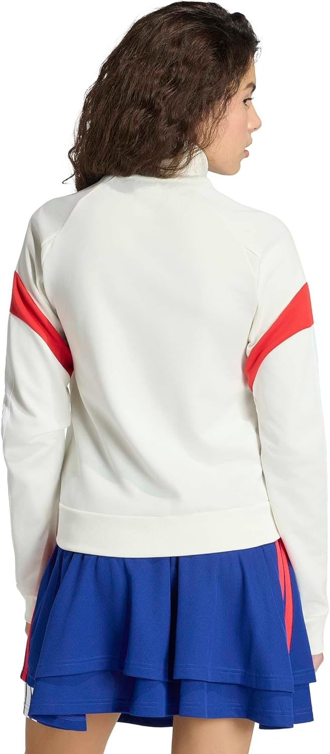 image:imageadidas House of Tiro TracktopOff WhiteTeam Collegiate RedWhite