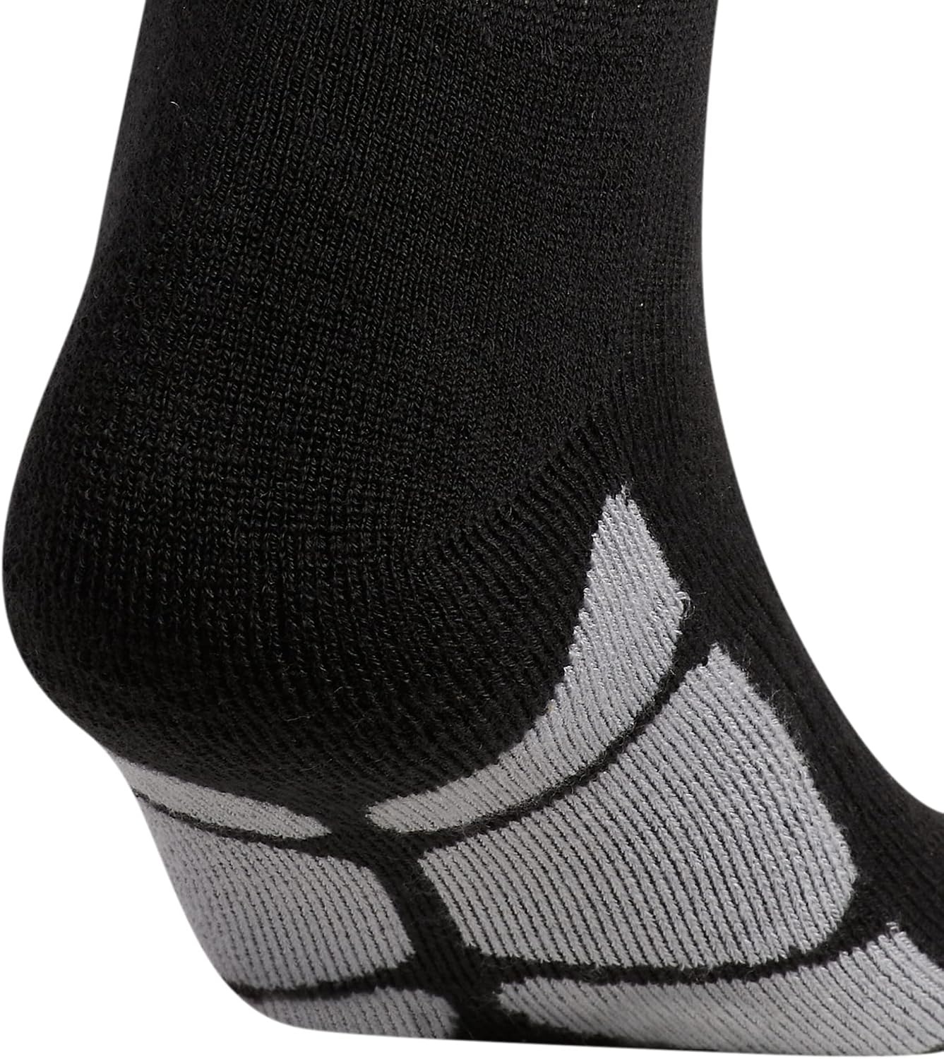 image:imageadidas Icon Baseball Softball Socks 1Pair Durable Over the Calf Length for Boys Girls Men and WomenBlackLight Onix GreyWhite