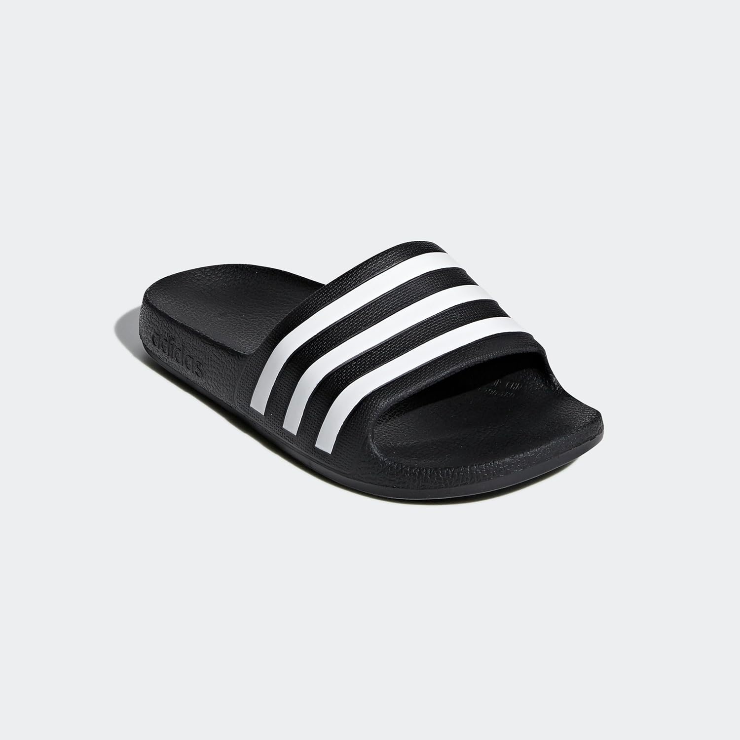 image:imageadidas Kids Adilette Aqua Slide SandalsBlackWhiteBlack