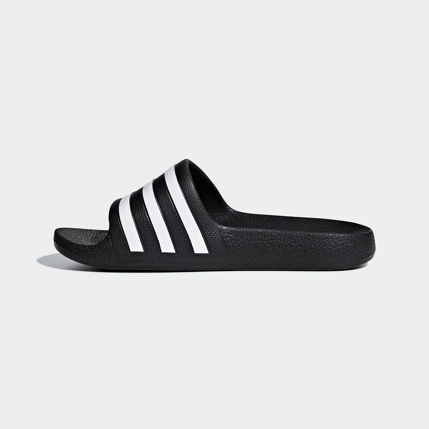 image:imageadidas Kids Adilette Aqua Slide SandalsBlackWhiteBlack