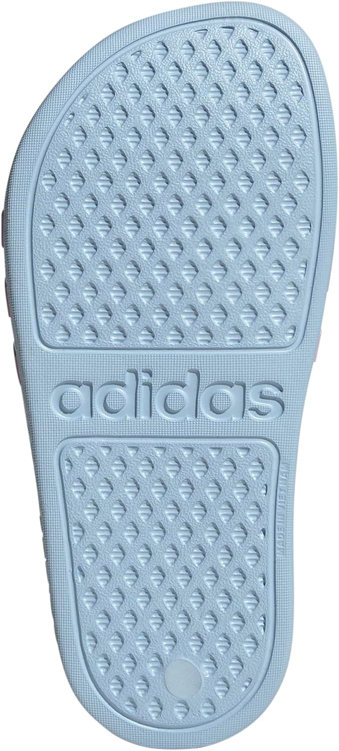 image:imageadidas Kids Adilette Aqua Slide SandalsBlueBliss LilacBlue