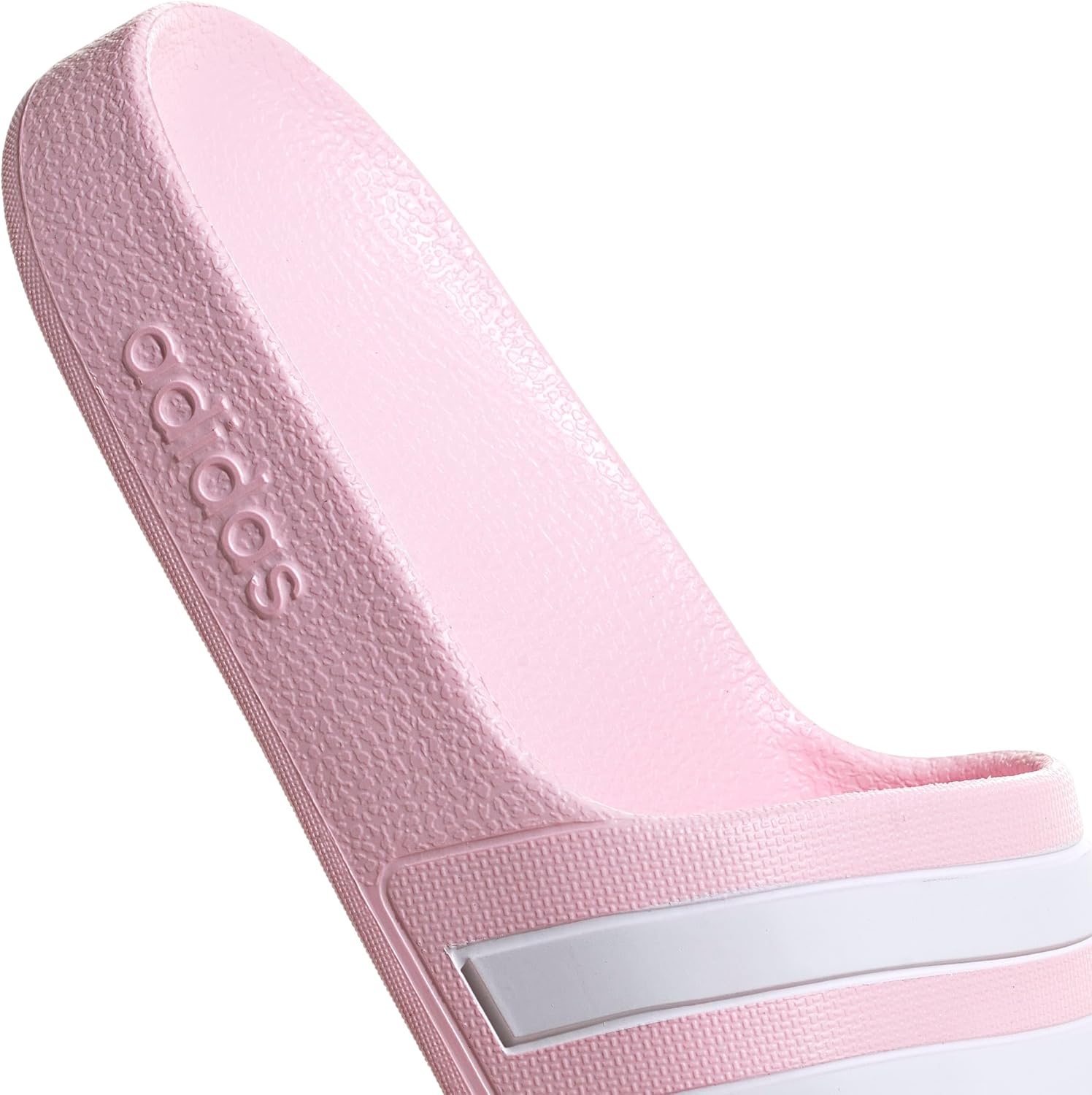 image:imageadidas Kids Adilette Aqua Slide SandalsClear PinkWhiteClear Pink