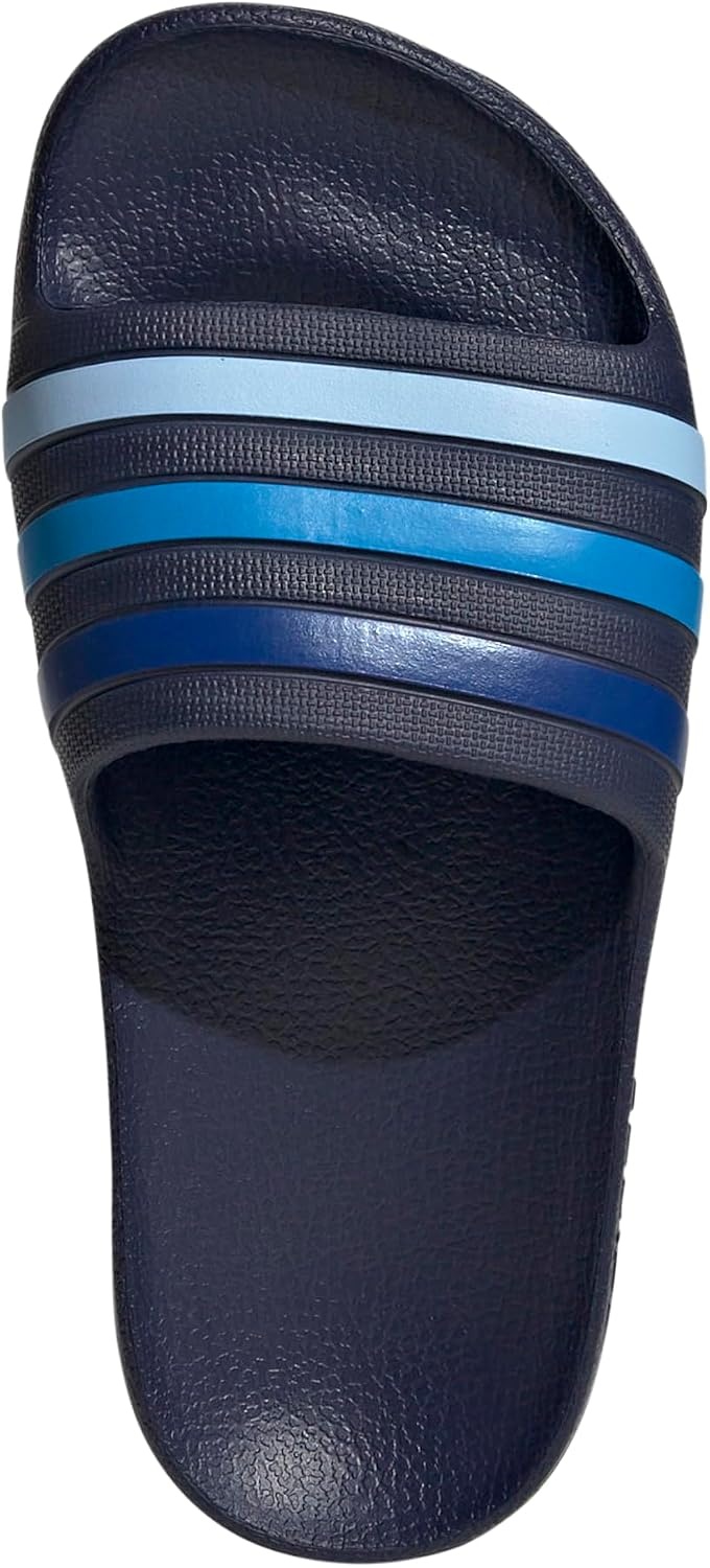 image:imageadidas Kids Adilette Aqua Slide SandalsDark BlueTeam Royal BlueBlue