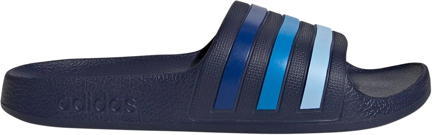 image:imageadidas Kids Adilette Aqua Slide SandalsDark BlueTeam Royal BlueBlue