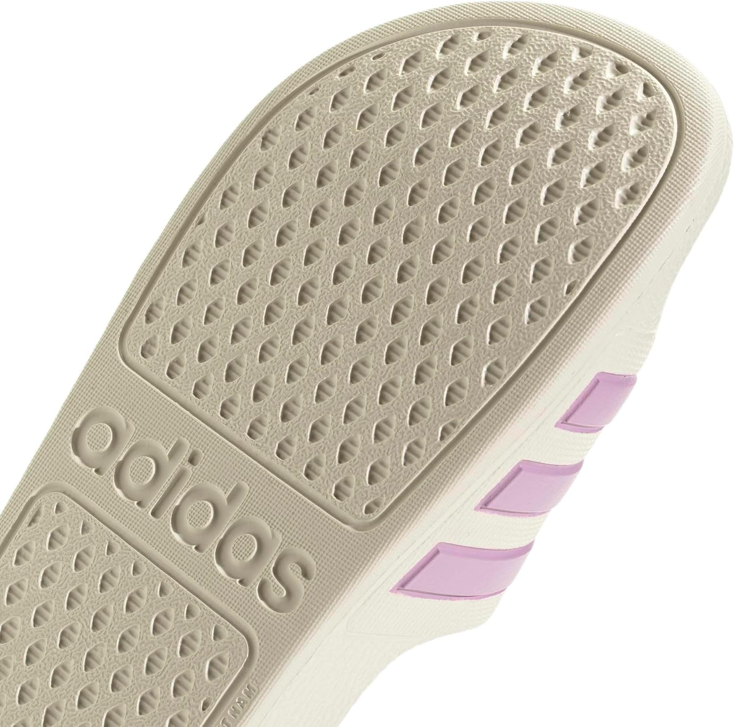 image:imageadidas Kids Adilette Aqua Slide SandalsOff WhiteBliss LilacOff White