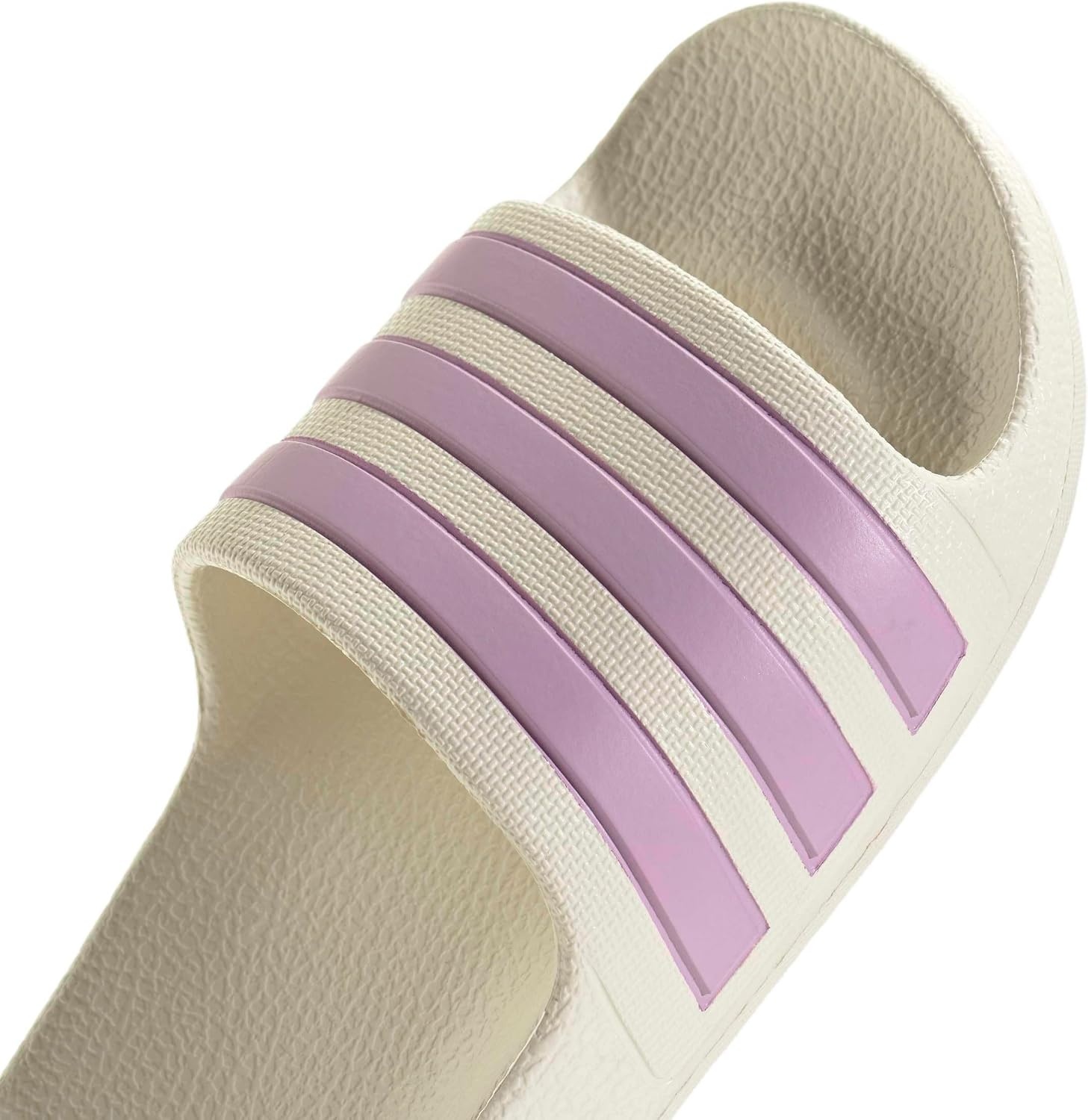 image:imageadidas Kids Adilette Aqua Slide SandalsOff WhiteBliss LilacOff White