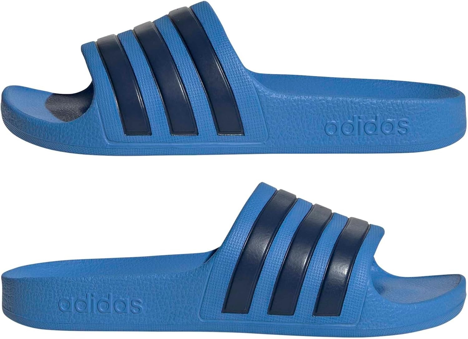 image:imageadidas Kids Adilette Aqua Slide SandalsRay BlueDark BlueRay Blue