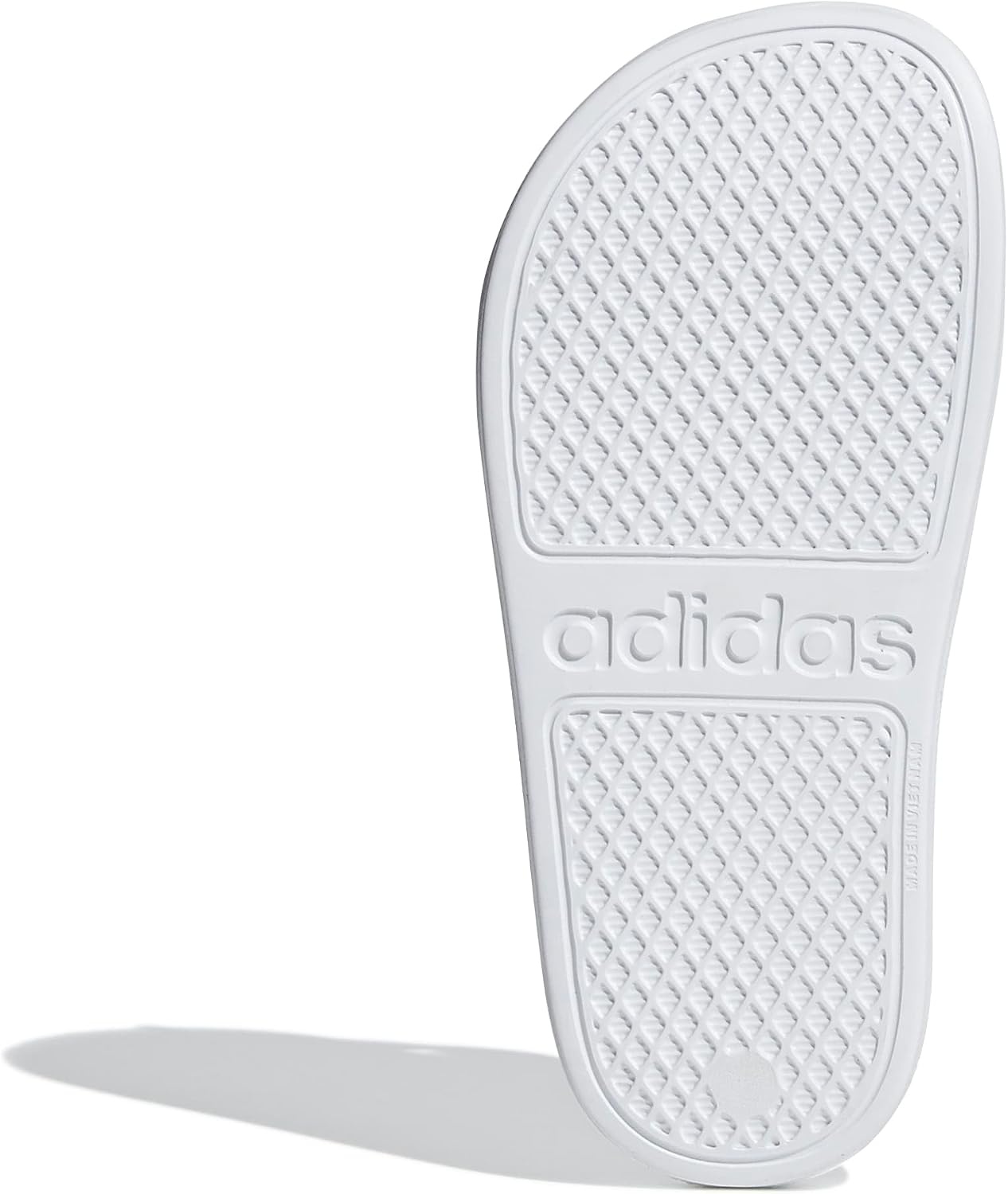 image:imageadidas Kids Adilette Aqua Slide SandalsWhiteSilver MetallicWhite