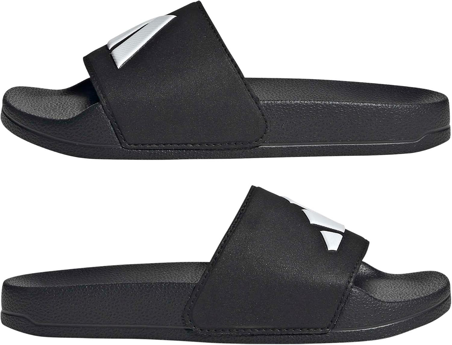 image:imageadidas Kids Adilette Shower Logo KBlackWhiteBlack