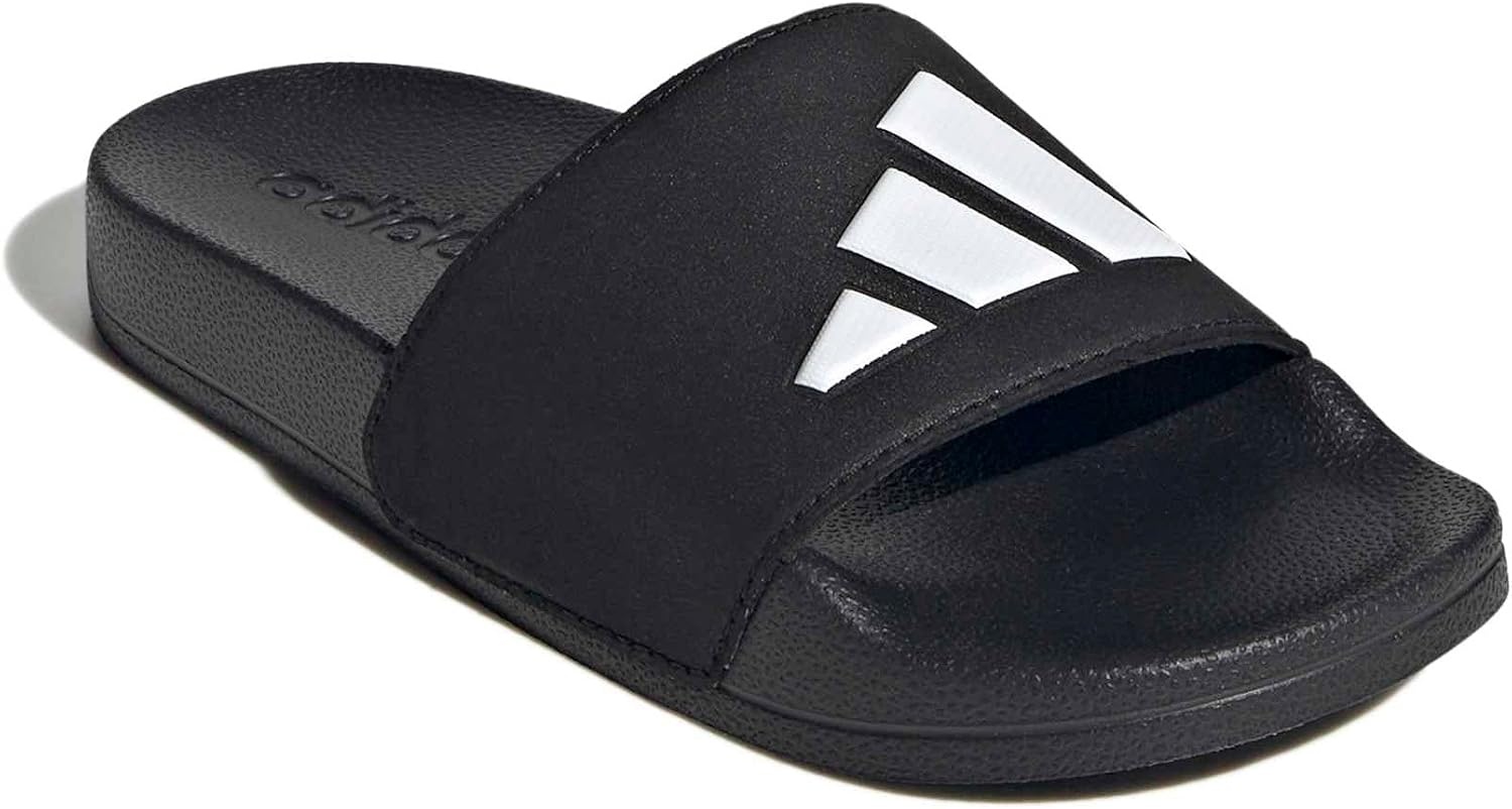 image:imageadidas Kids Adilette Shower Logo KBlackWhiteBlack
