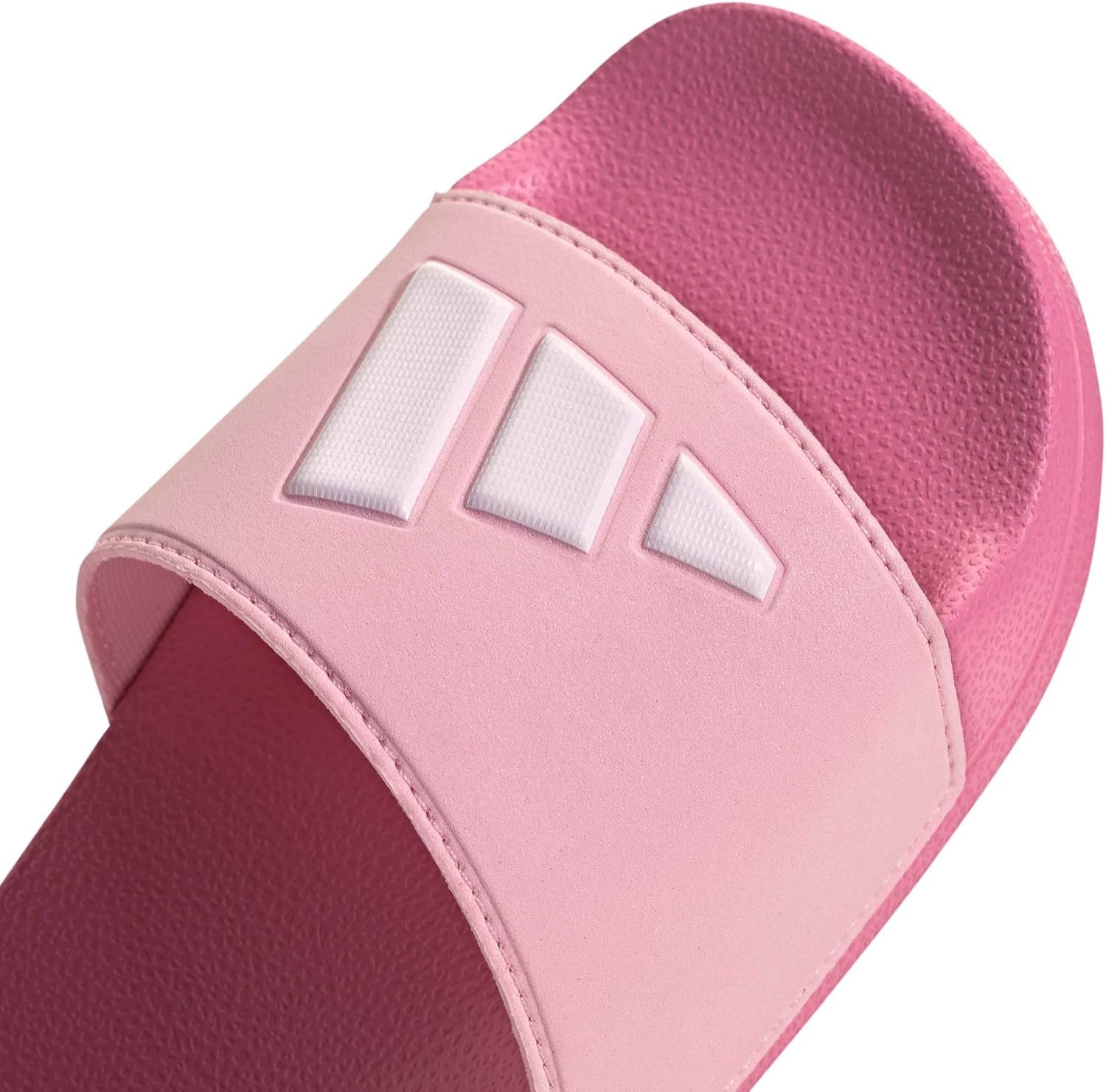 image:imageadidas Kids Adilette Shower Logo KBliss PinkWhiteClear Pink