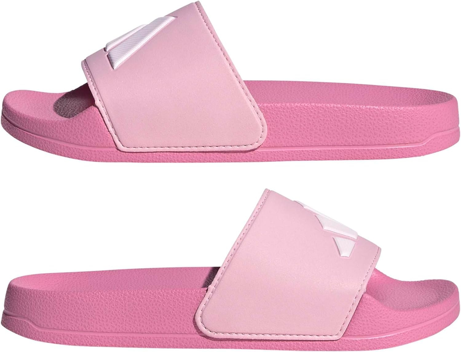 image:imageadidas Kids Adilette Shower Logo KBliss PinkWhiteClear Pink