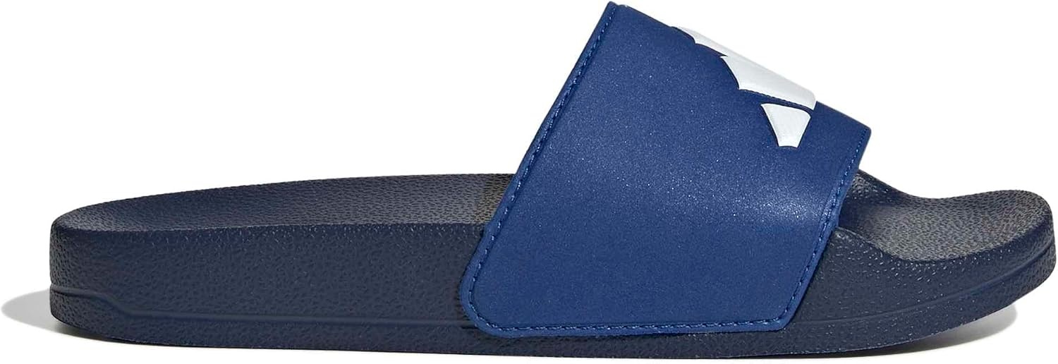 image:imageadidas Kids Adilette Shower Logo KDark BlueWhiteTeam Royal Blue