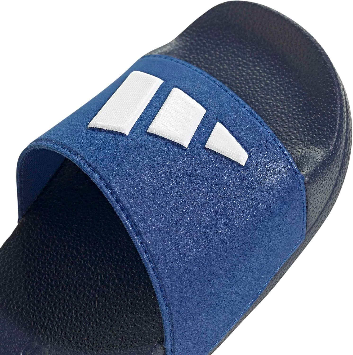 image:imageadidas Kids Adilette Shower Logo KDark BlueWhiteTeam Royal Blue