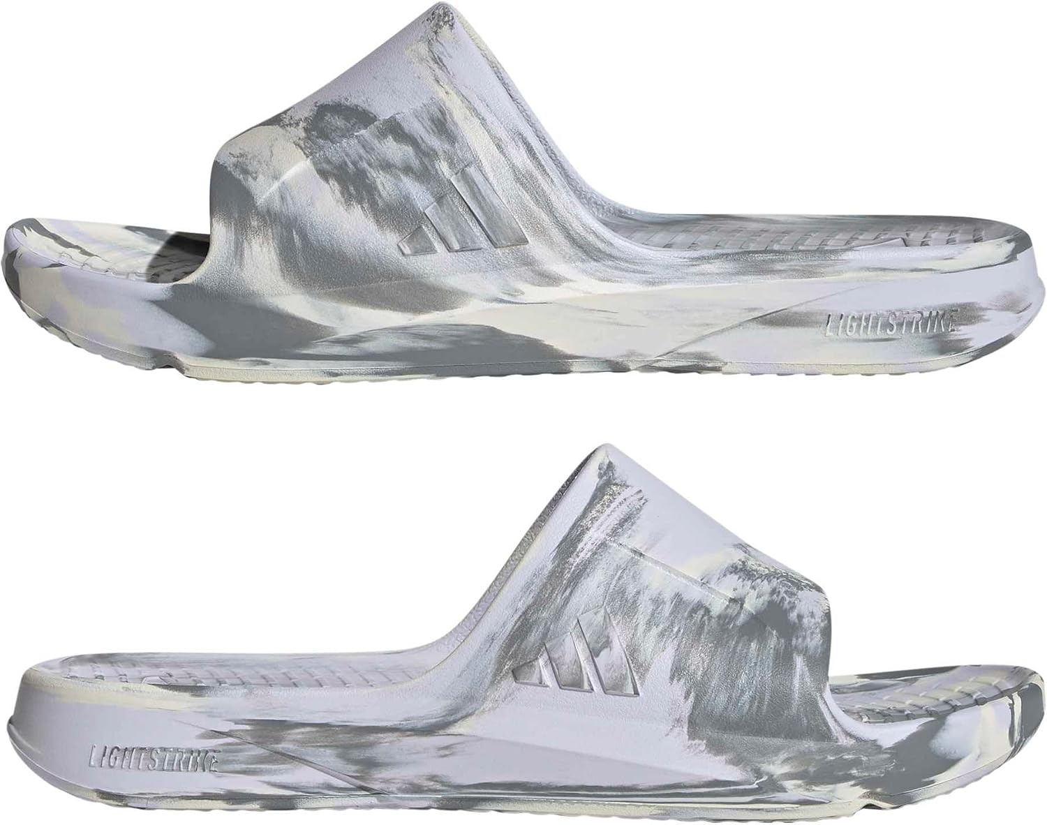 image:imageadidas Lightshift SlidesFrozen PurpleChalk WhiteGrey