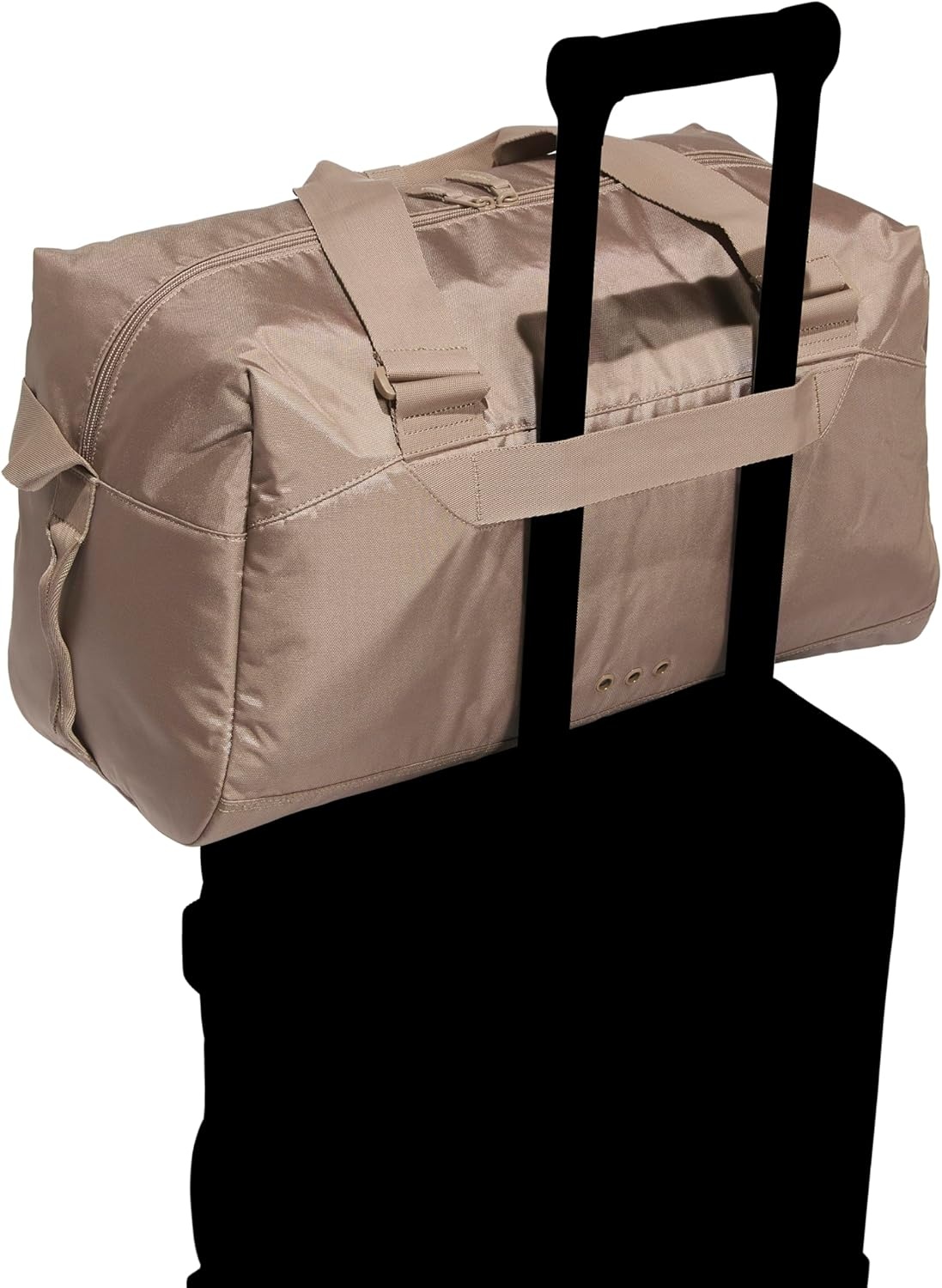 image:imageadidas Lounge Premium Sport Duffel Bag for Travel and Gym Alumina Beige One SizeChalky Brown