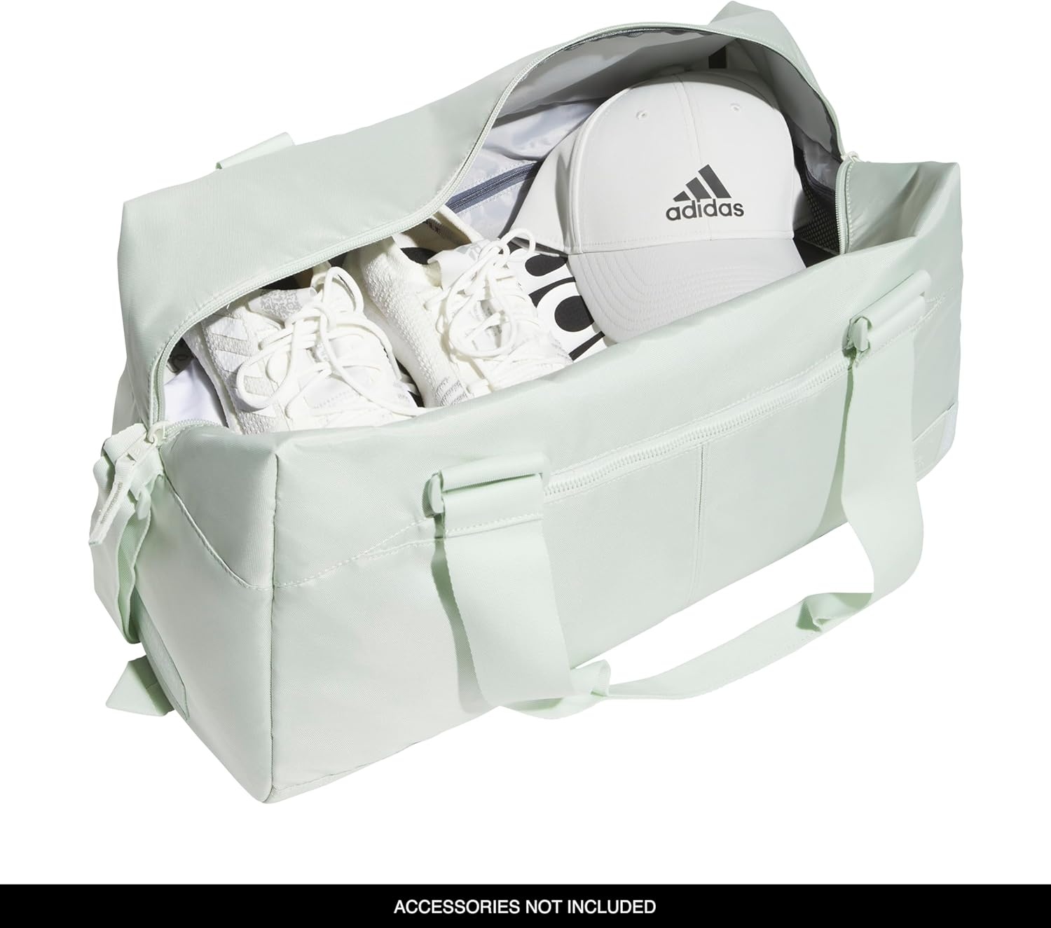 image:imageadidas Lounge Premium Sport Duffel Bag for Travel and Gym Alumina Beige One SizeLinen Green