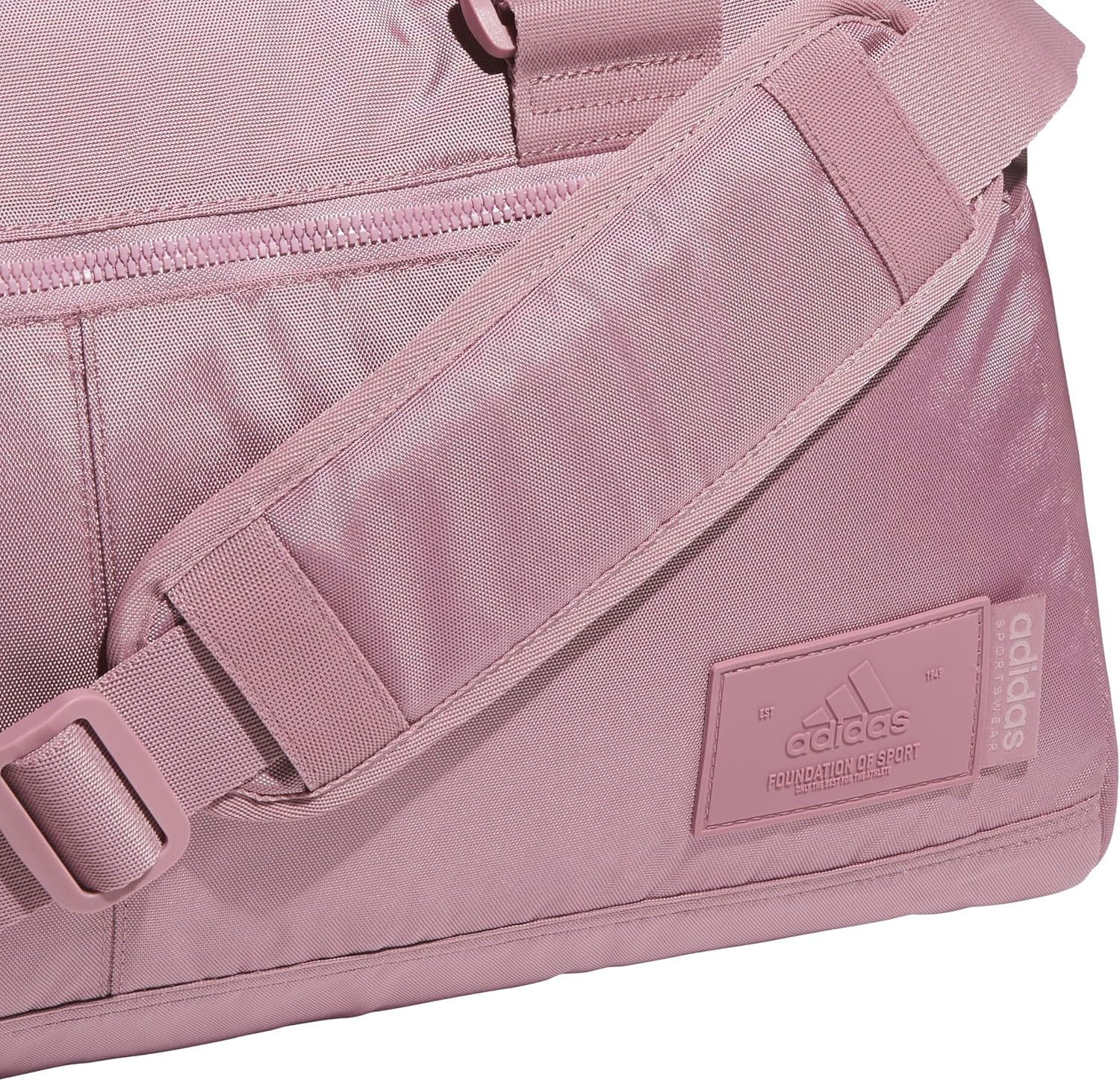 image:imageadidas Lounge Premium Sport Duffel Bag for Travel and Gym Alumina Beige One SizeMagic Mauve Purple