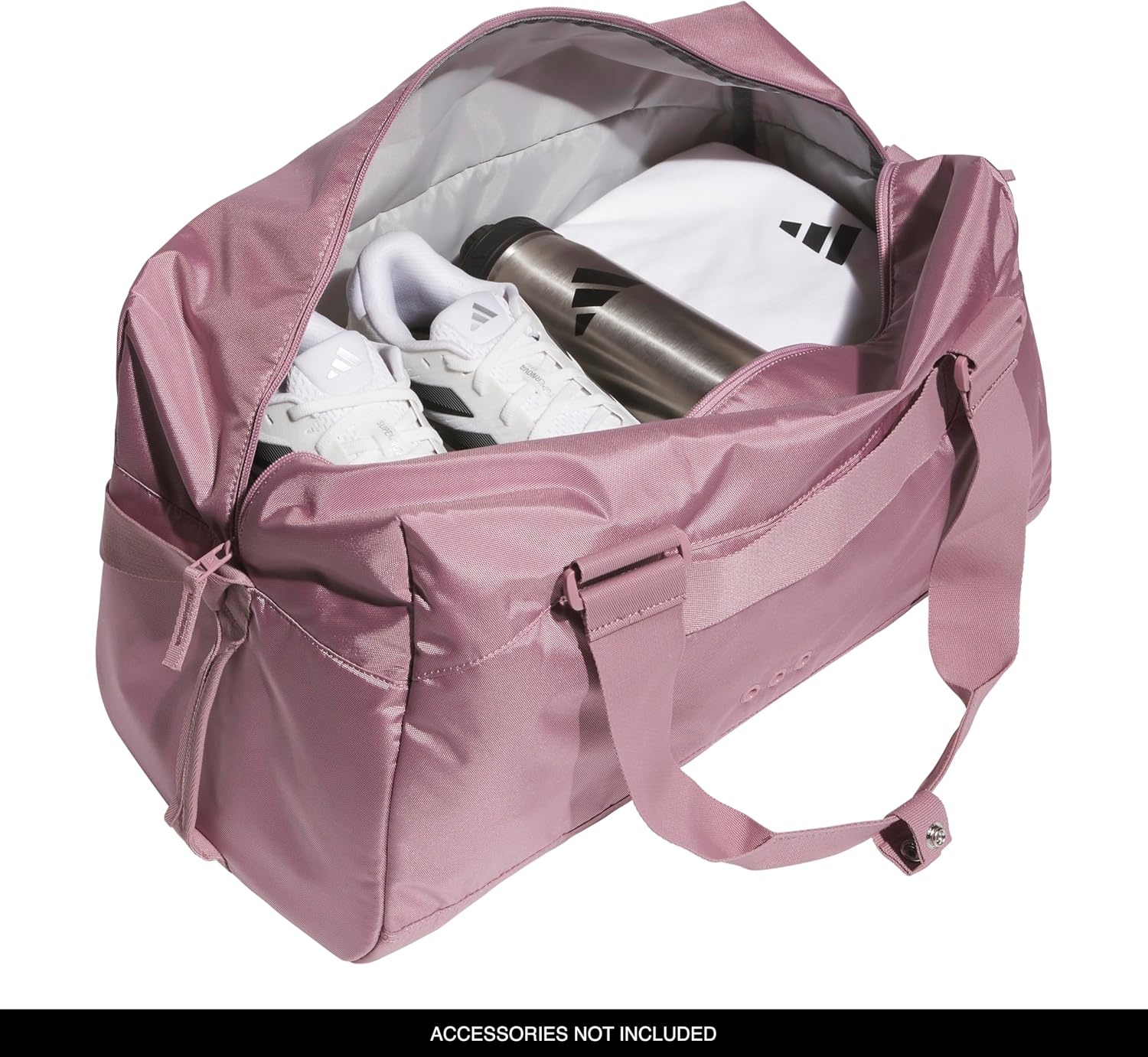 image:imageadidas Lounge Premium Sport Duffel Bag for Travel and Gym Alumina Beige One SizeMagic Mauve Purple