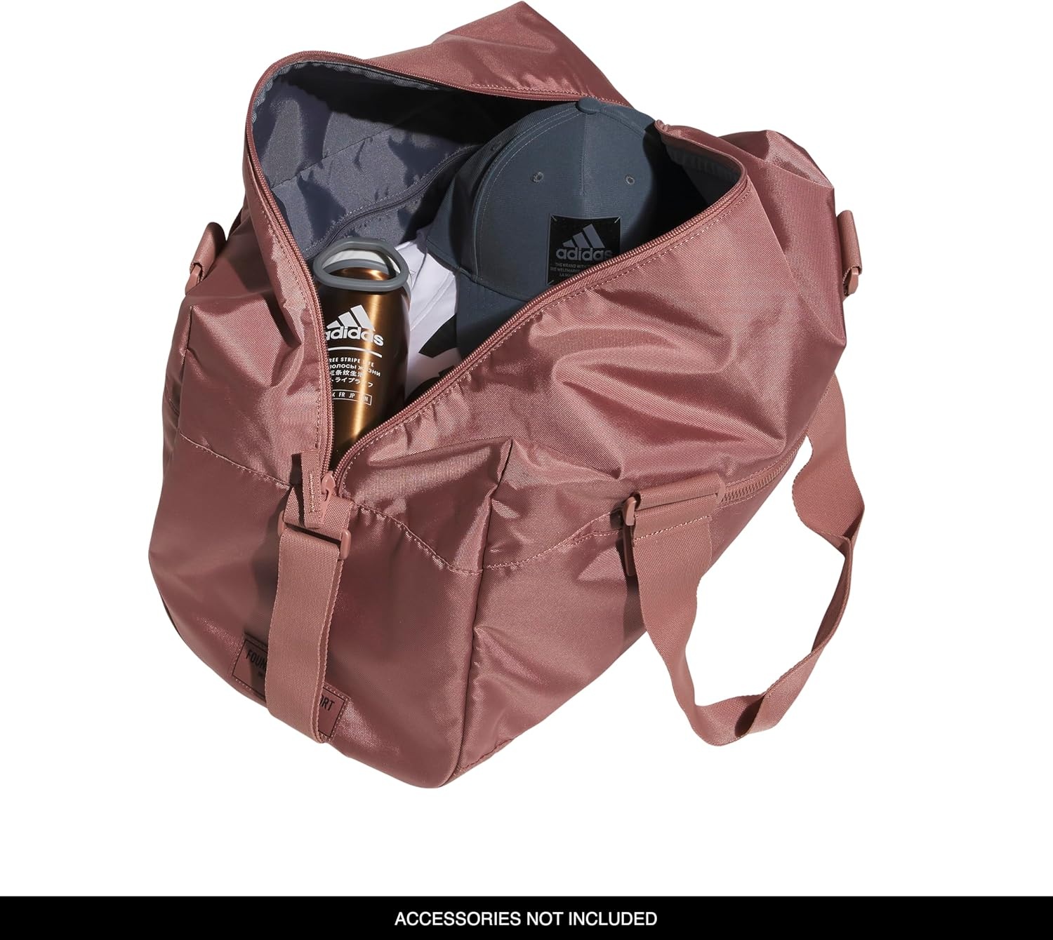 image:imageadidas Lounge Premium Sport Duffel Bag for Travel and Gym Alumina Beige One SizeWarm Clay Pink