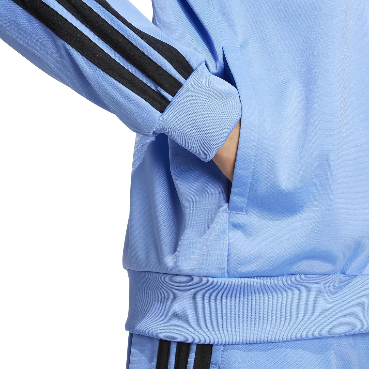 image:imageadidas Mens 3Stripes Tricot Track TopBlue Fusion