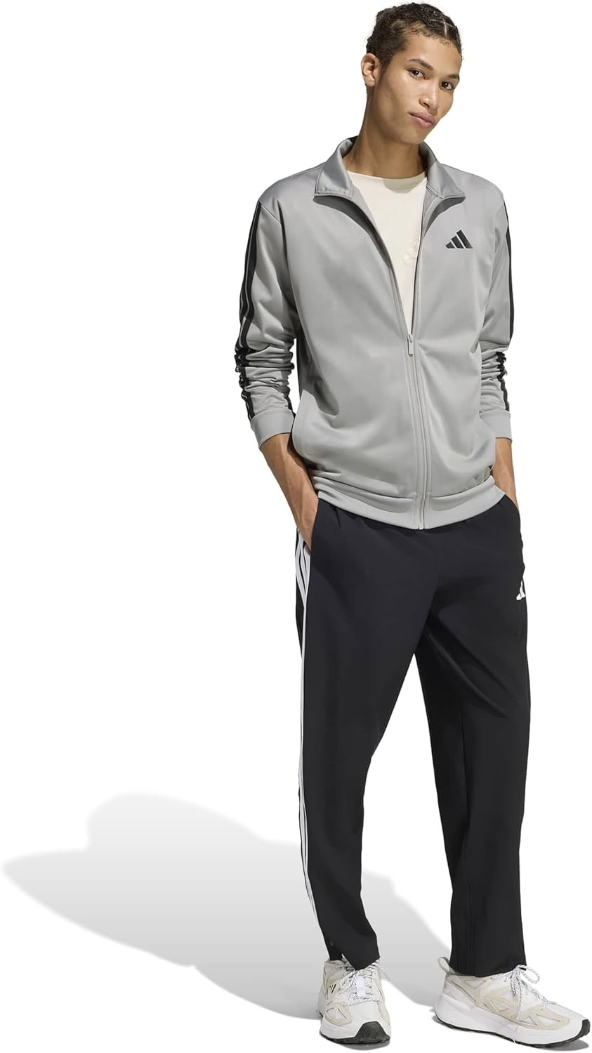 image:imageadidas Mens 3Stripes Tricot Track TopCh Solid Grey