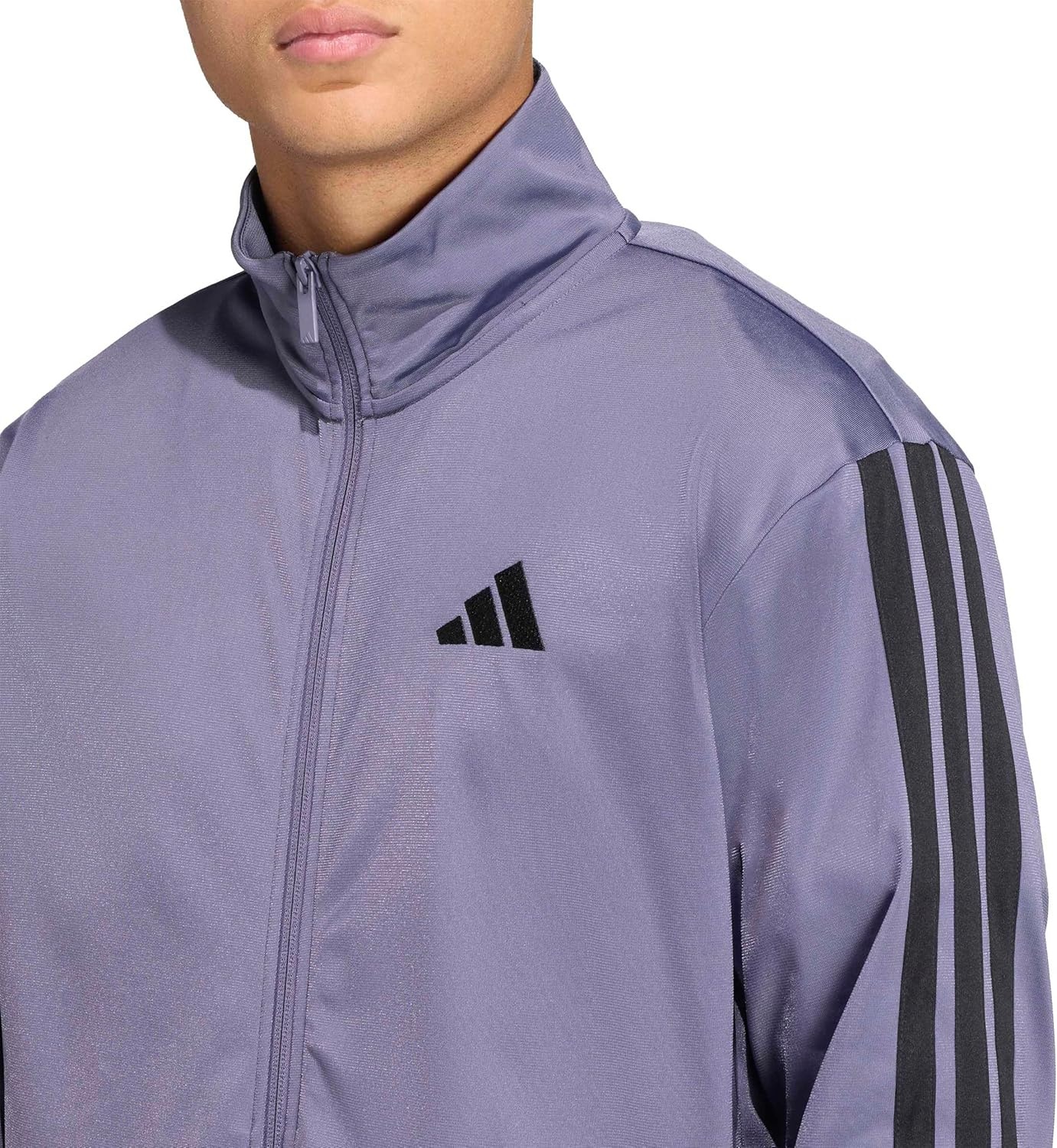 image:imageadidas Mens 3Stripes Tricot Track TopPreloved Violet