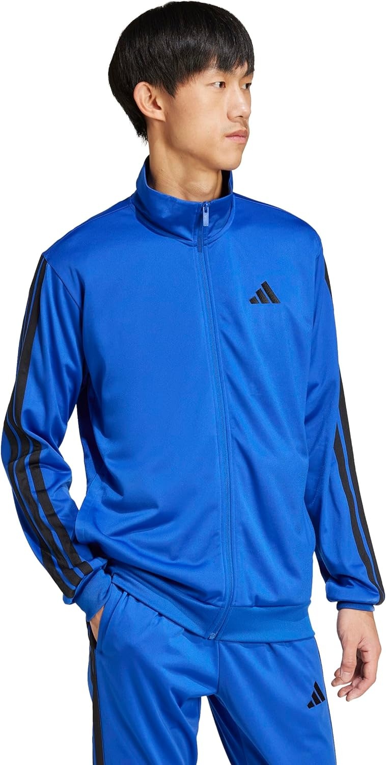 image:imageadidas Mens 3Stripes Tricot Track TopRoyal Blue
