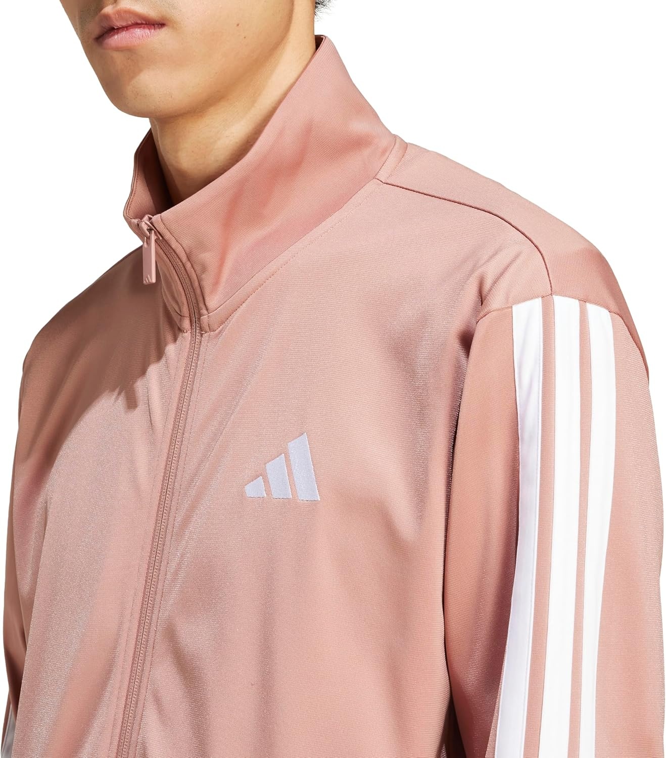 image:imageadidas Mens 3Stripes Tricot Track TopWarm Clay