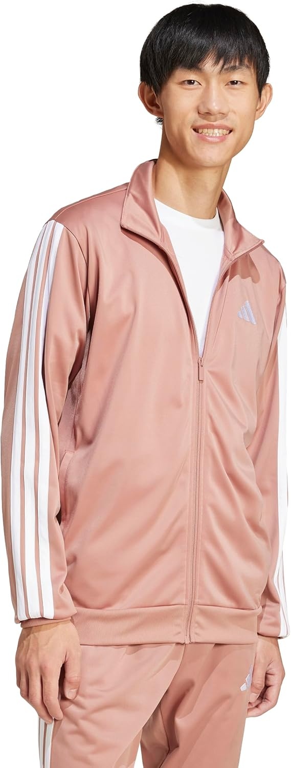 image:imageadidas Mens 3Stripes Tricot Track TopWarm Clay