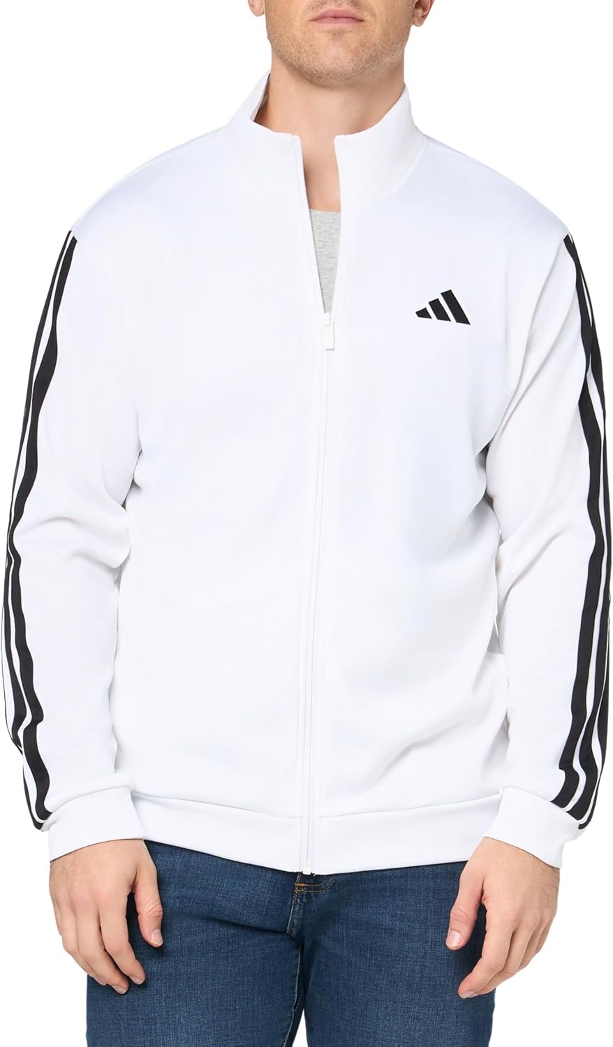 image:imageadidas Mens 3Stripes Tricot Track TopWhite