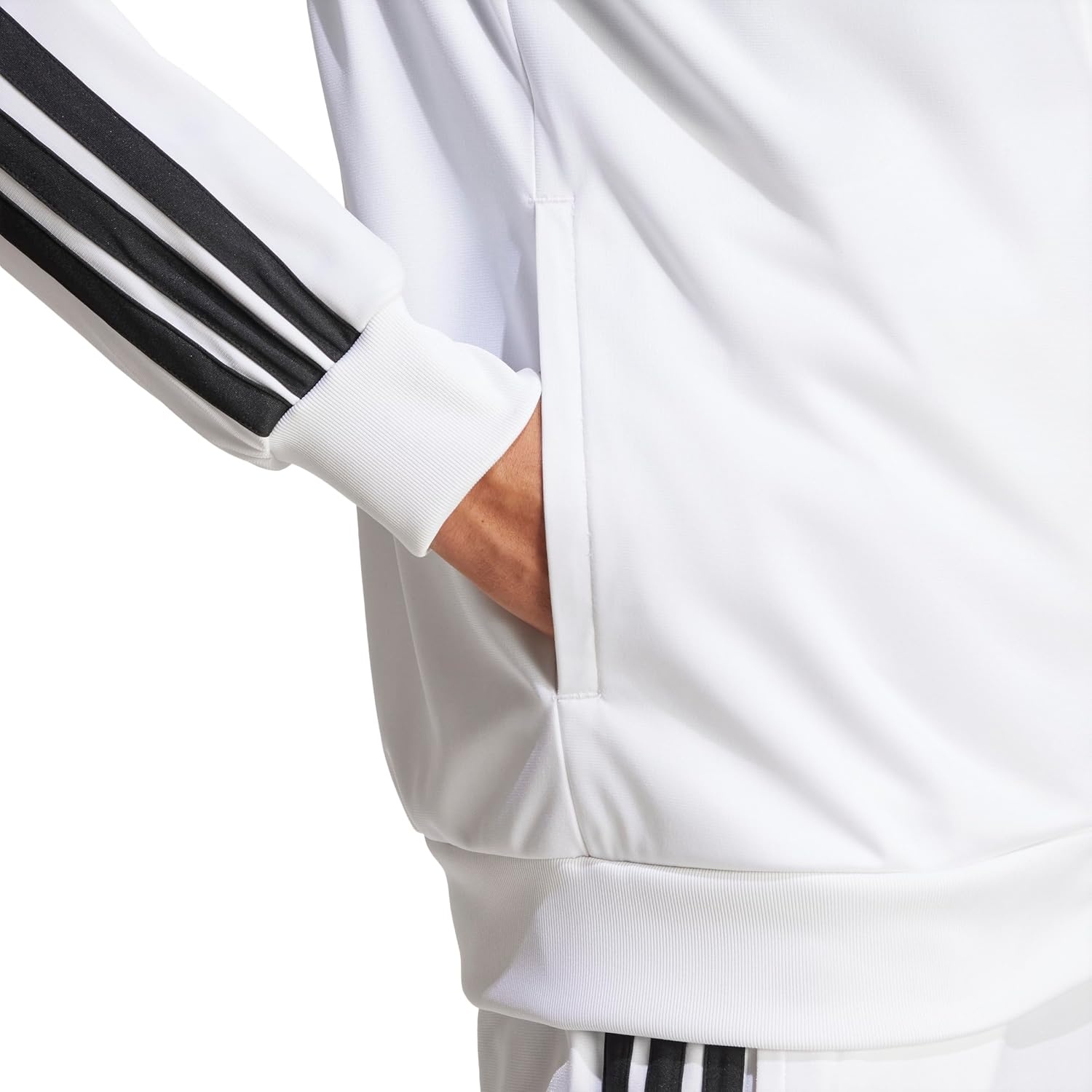 image:imageadidas Mens 3Stripes Tricot Track TopWhite