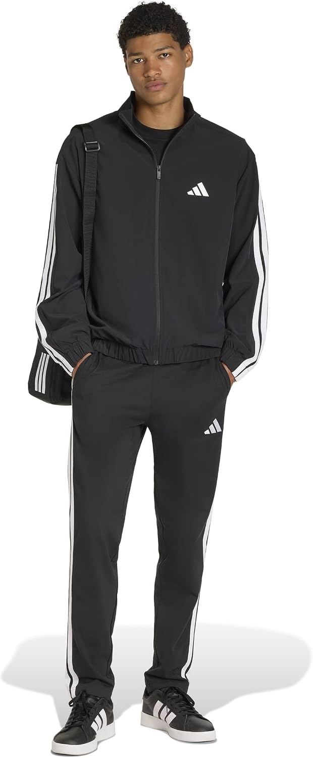 image:imageadidas Mens 3stripes Woven Track TopBlack