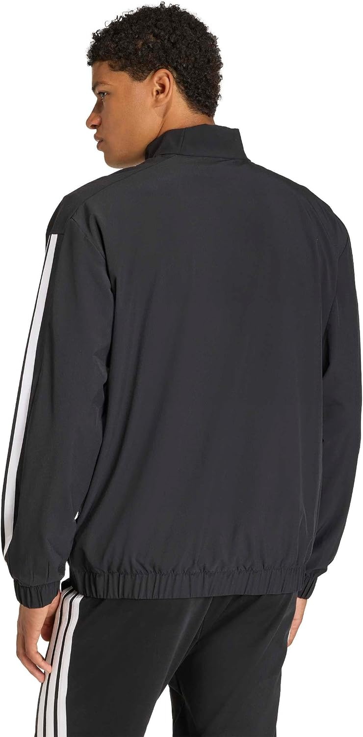 image:imageadidas Mens 3stripes Woven Track TopBlack