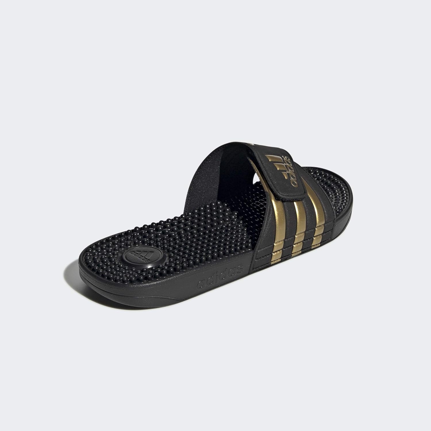 image:imageadidas Mens Adissage Slide SandalsBlackGold MetallicBlack