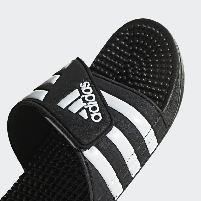 image:imageadidas Mens Adissage Slide SandalsBlackWhiteBlack