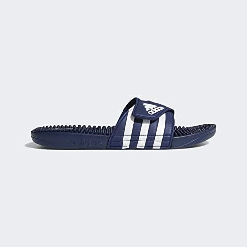 image:imageadidas Mens Adissage Slide SandalsDark BlueWhiteDark Blue