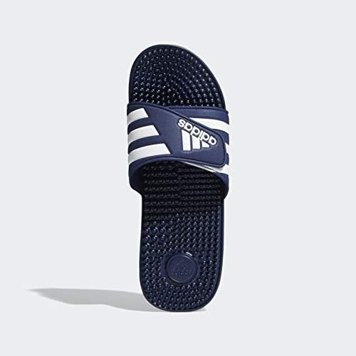 image:imageadidas Mens Adissage Slide SandalsDark BlueWhiteDark Blue