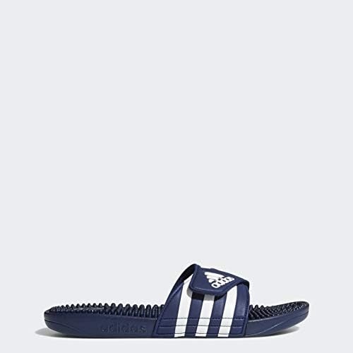 image:imageadidas Mens Adissage Slide SandalsDark BlueWhiteDark Blue