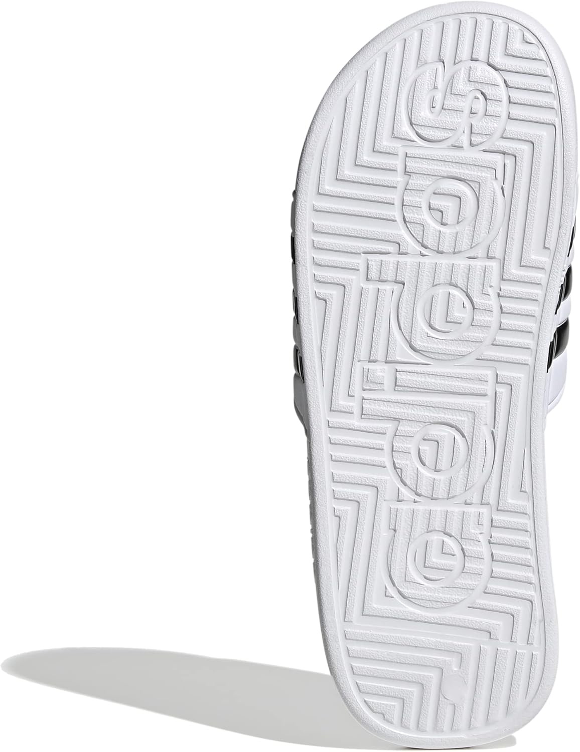image:imageadidas Mens Adissage Slide SandalsWhiteCore BlackWhite