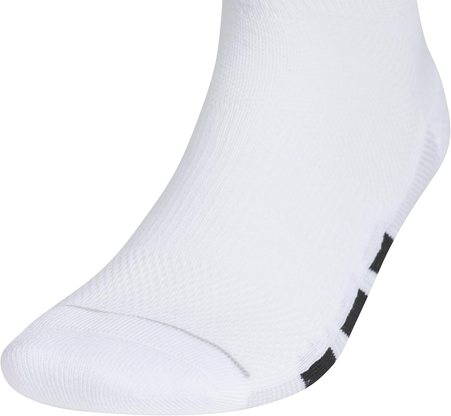 image:imageadidas Mens All Day Training Quarter Socks sports performance above the ankle height with cushioning for running 3PairWhiteBlackClear Onix Grey