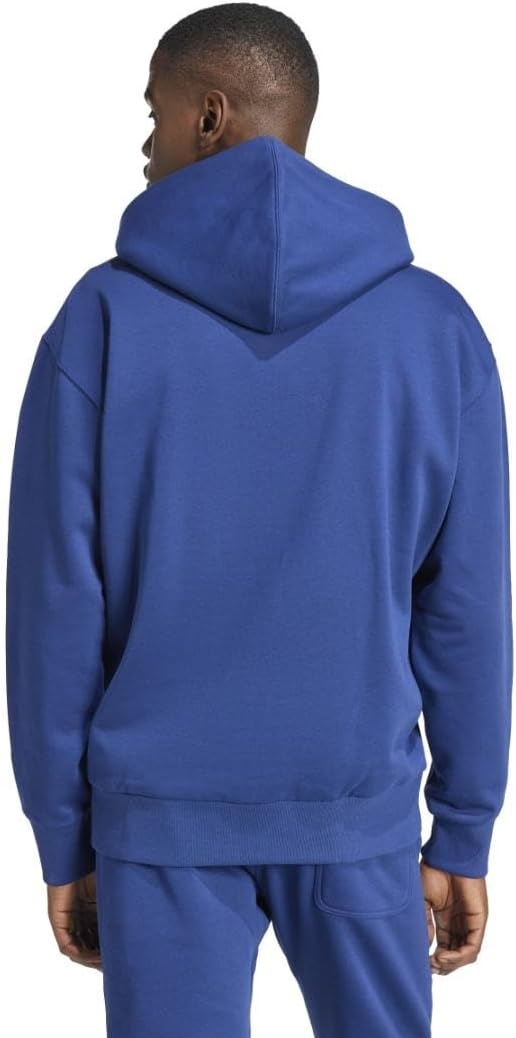 image:imageadidas Mens All Szn Fleece FullZip Hoodie SweatshirtDark Blue