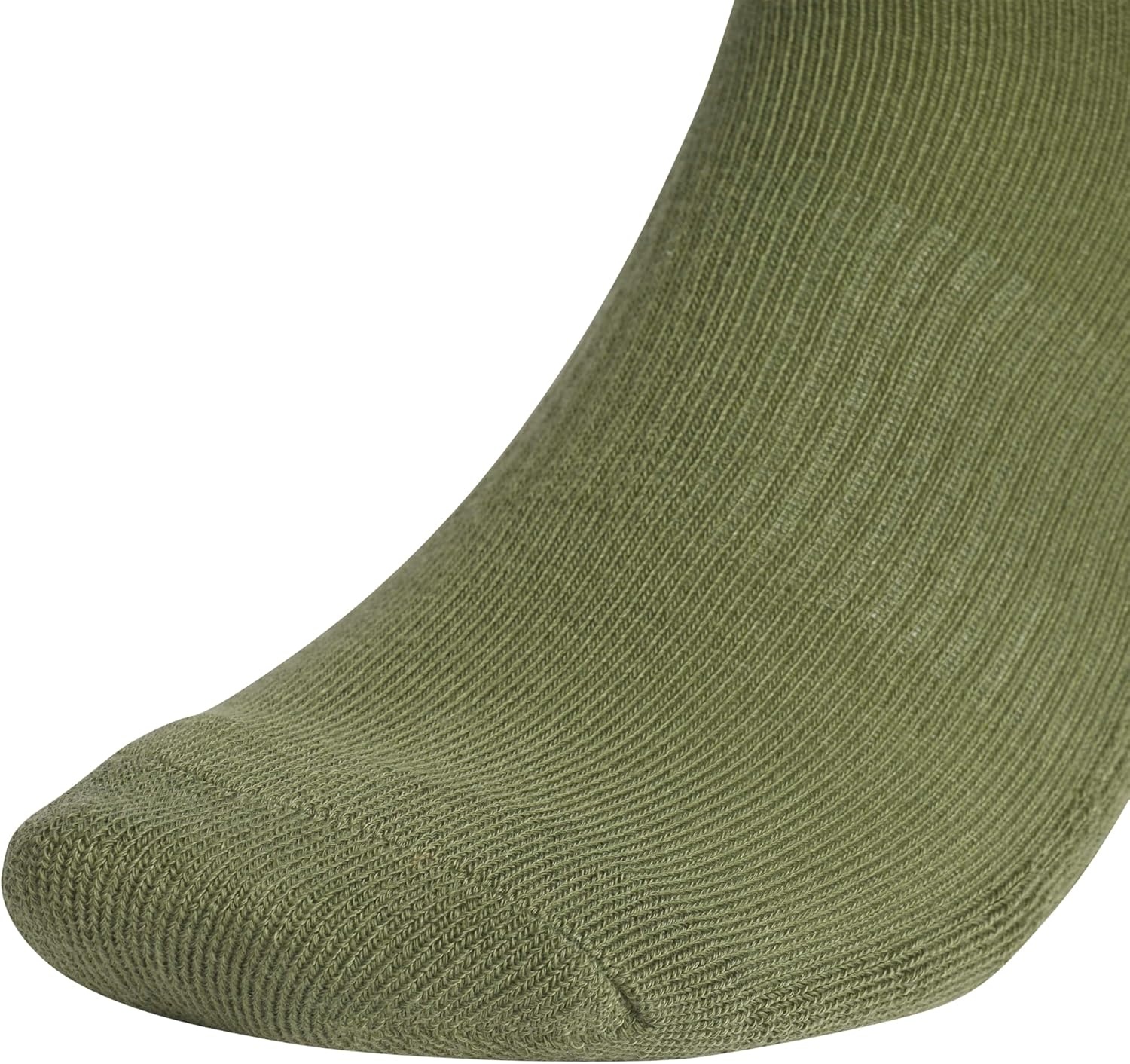image:imageadidas Mens Athletic Cushioned 6Pack QuarterOlive Strata GreenDark BlueCarbon Grey