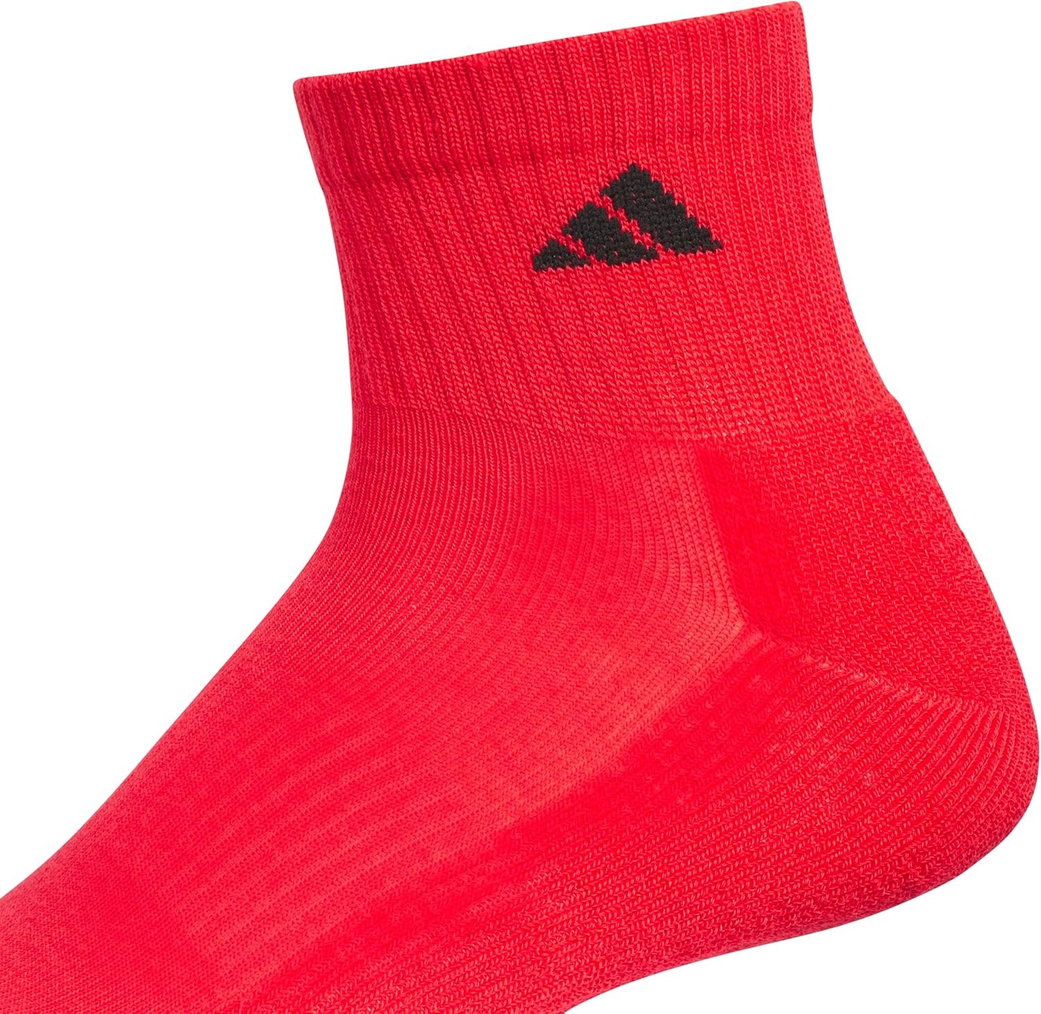 image:imageadidas Mens Athletic Cushioned 6Pack QuarterPure Ruby RedBlackTeam Royal Blue