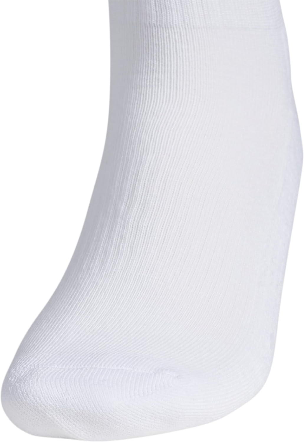 image:imageadidas Mens Athletic Cushioned 6Pack QuarterWhiteBlack