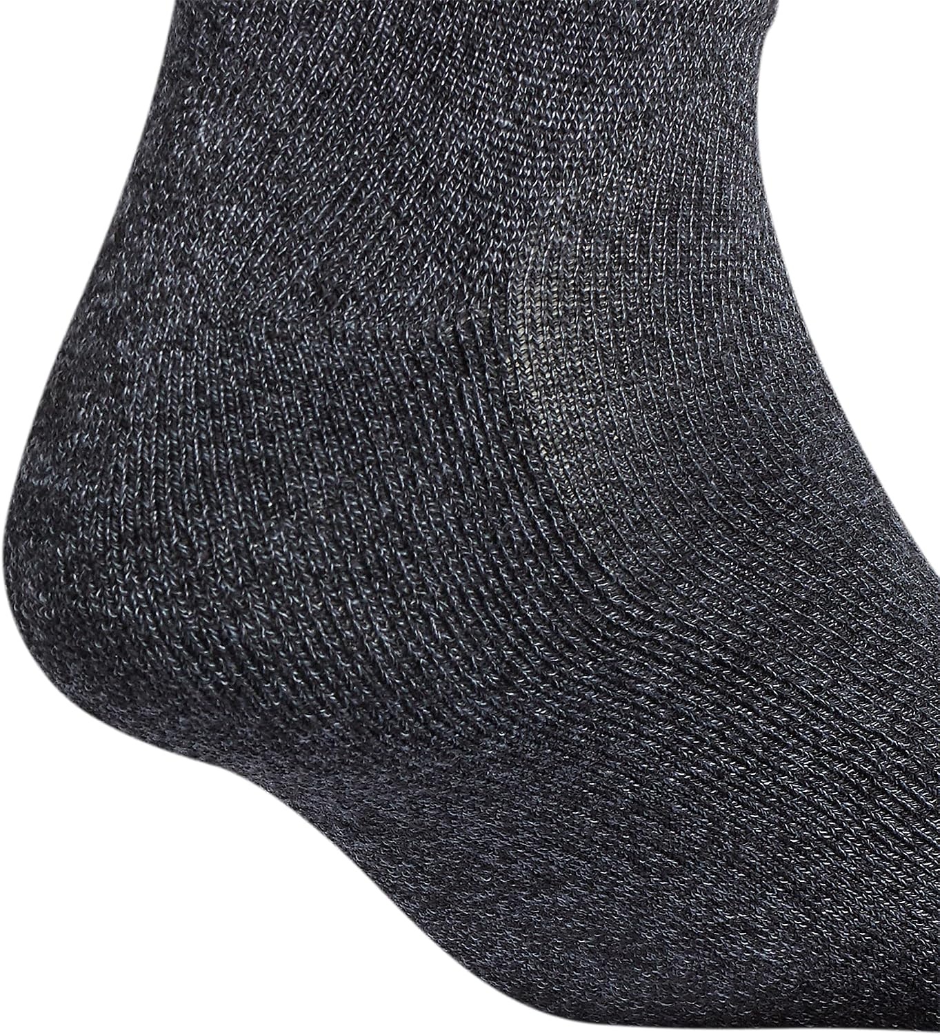image:imageadidas Mens Athletic Cushioned Low Cut Ankle Socks 6 Pairs Durable amp ComfortableBlackOnix Grey